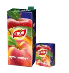 Напиток сокосодержащий, Frux (Фрукс) 0.2 л мультифрукт тетрапак