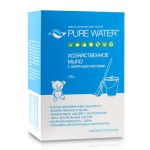 Мыло хозяйственное, Pure Water (Пюэ Вотер) 175 г с эфирными маслами